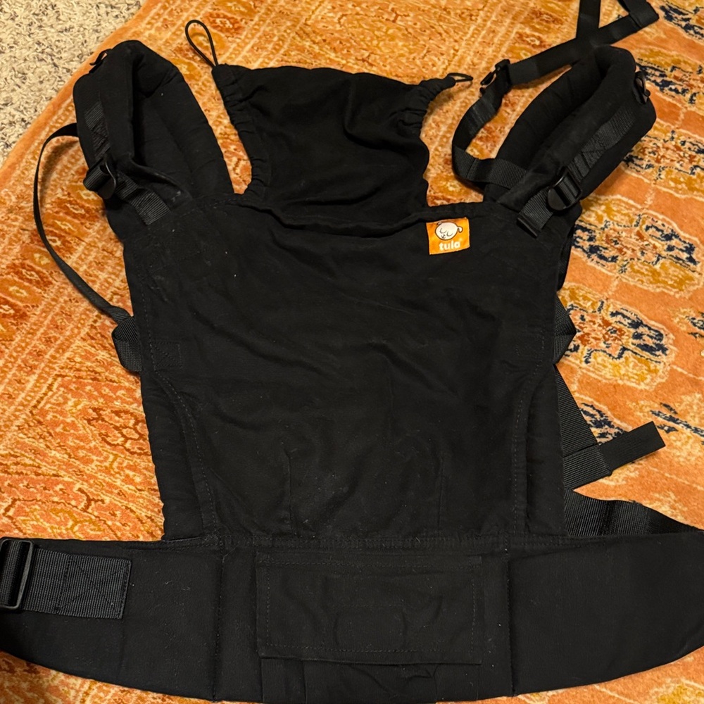 Tula Midnight Black Kids One Piece Carrier